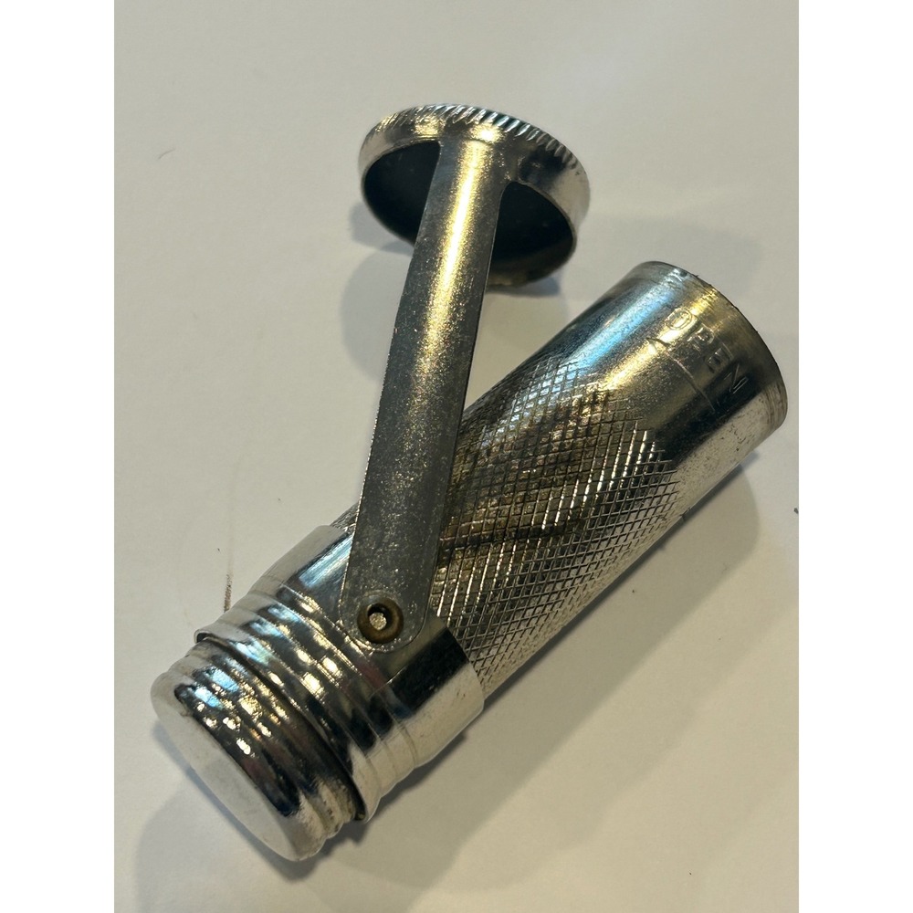 Vintage Coleman Mini Lantern
Match Holder Silver Chrome Pocket‎  Collectible